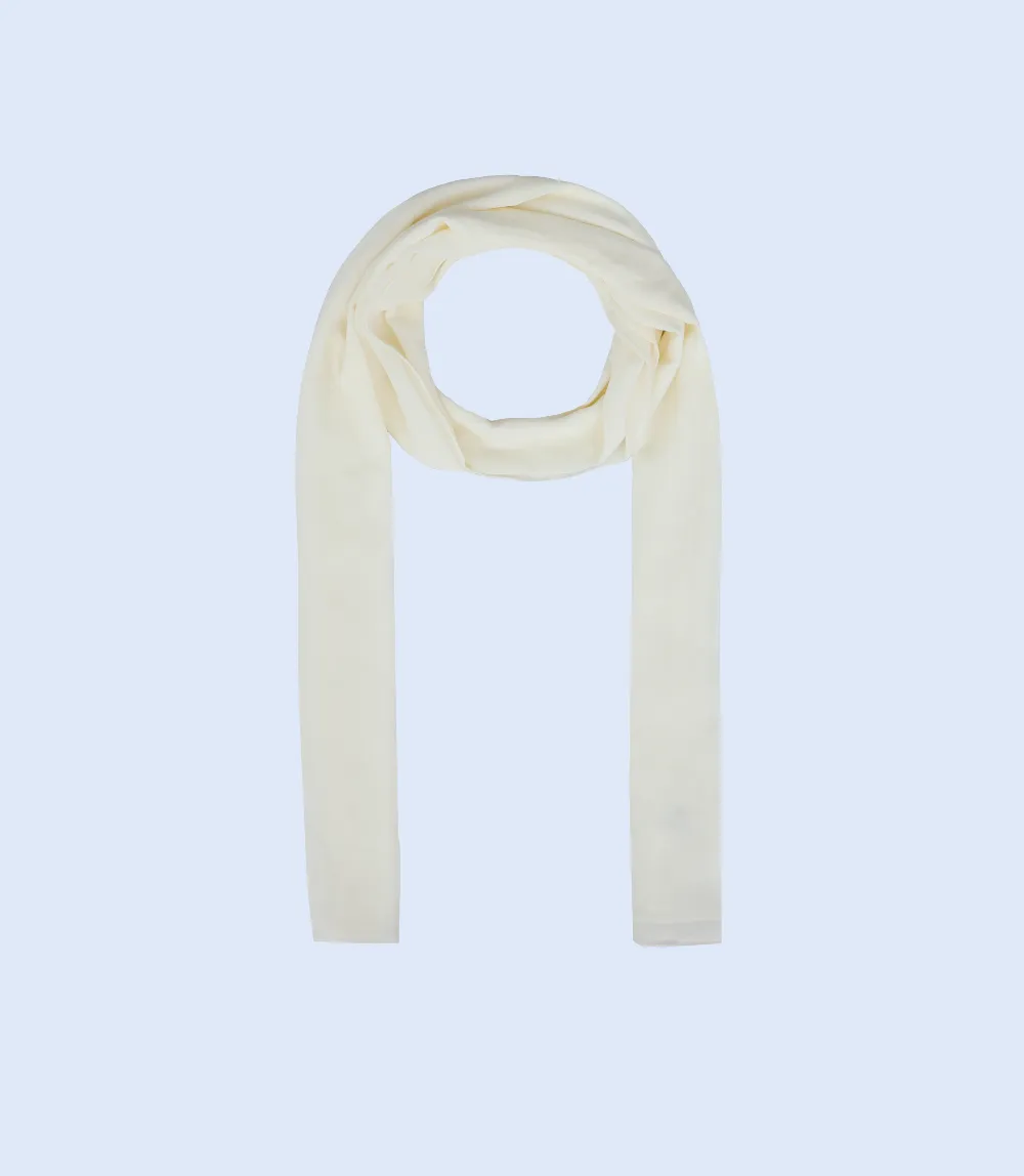 A4964-OFF-WHITE-Scarf For Women