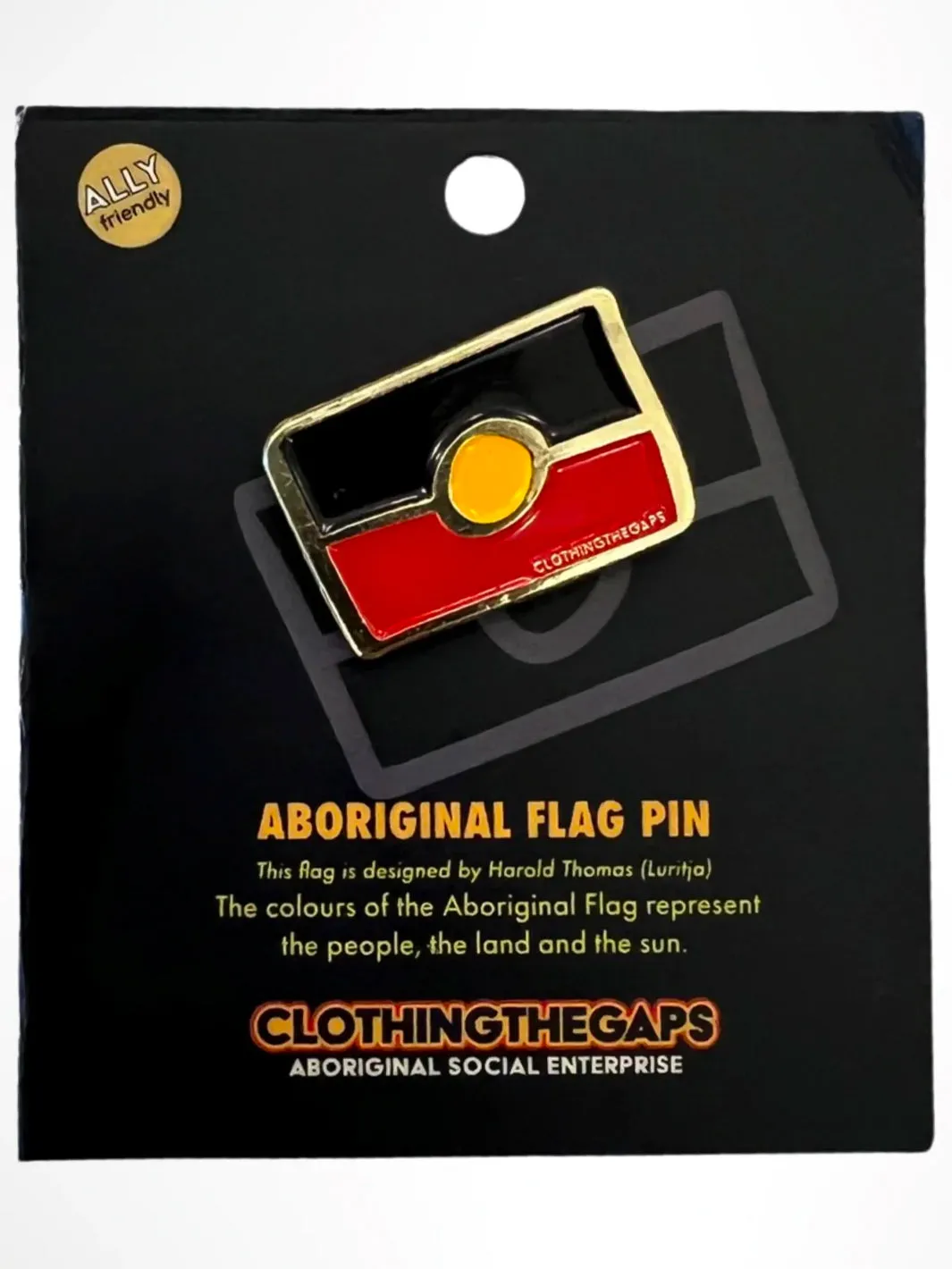 ABORIGINAL FLAG PIN