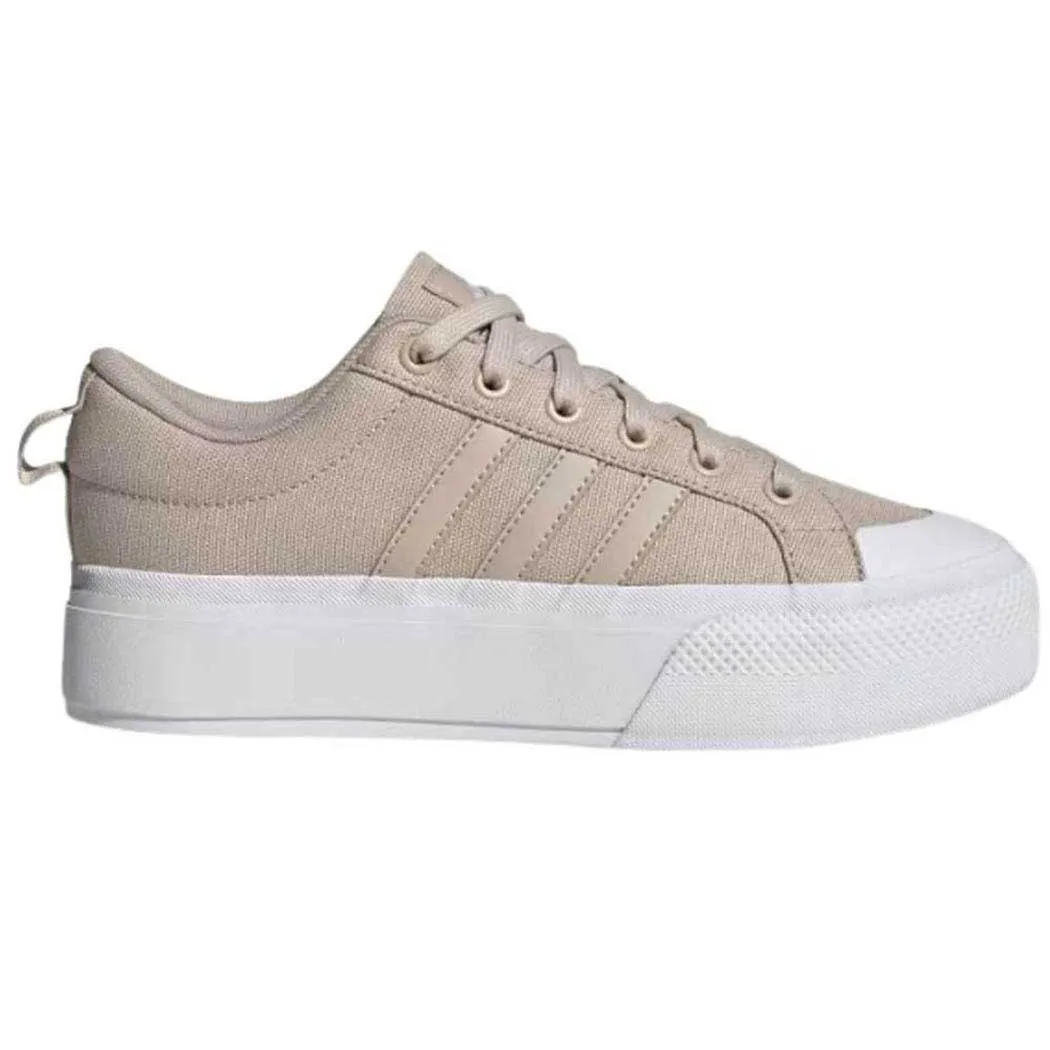 Adidas Bravada 2.0 Platform Sneaker Tan/ White/ Tan (Women's)