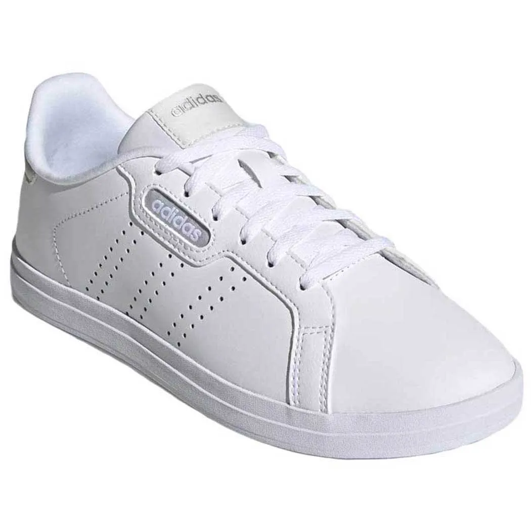 Adidas Courtpoint Base Sneaker White/Orbit Grey (Women's)