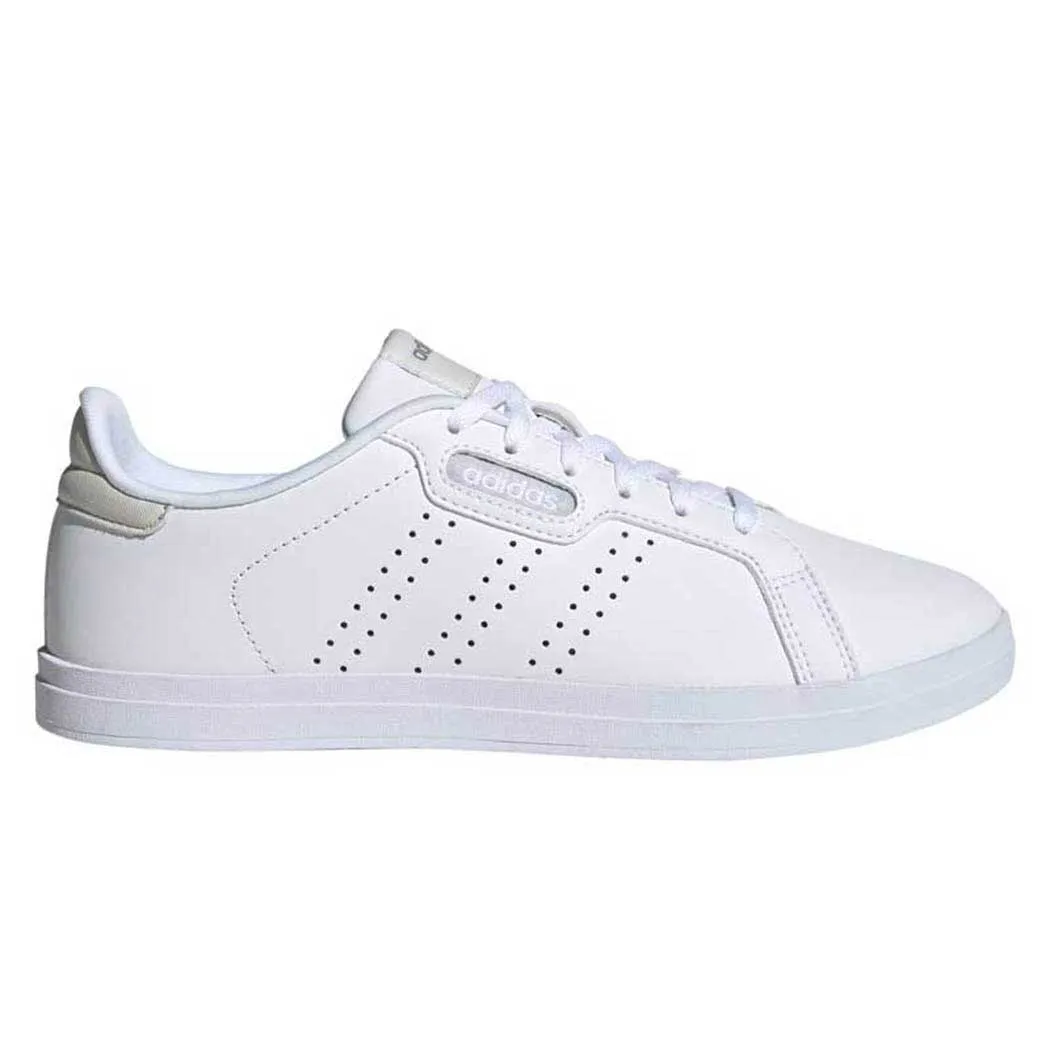 Adidas Courtpoint Base Sneaker White/Orbit Grey (Women's)