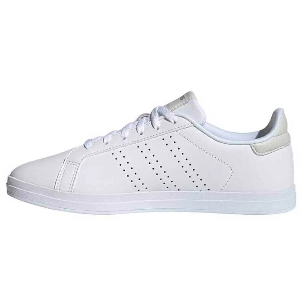 Adidas Courtpoint Base Sneaker White/Orbit Grey (Women's)