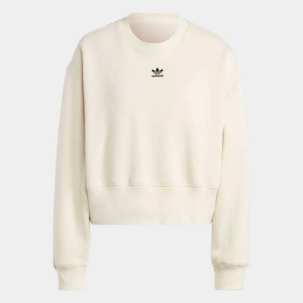 adidas  |Crew Neck Unisex Street Style Long Sleeves Plain Cotton Logo