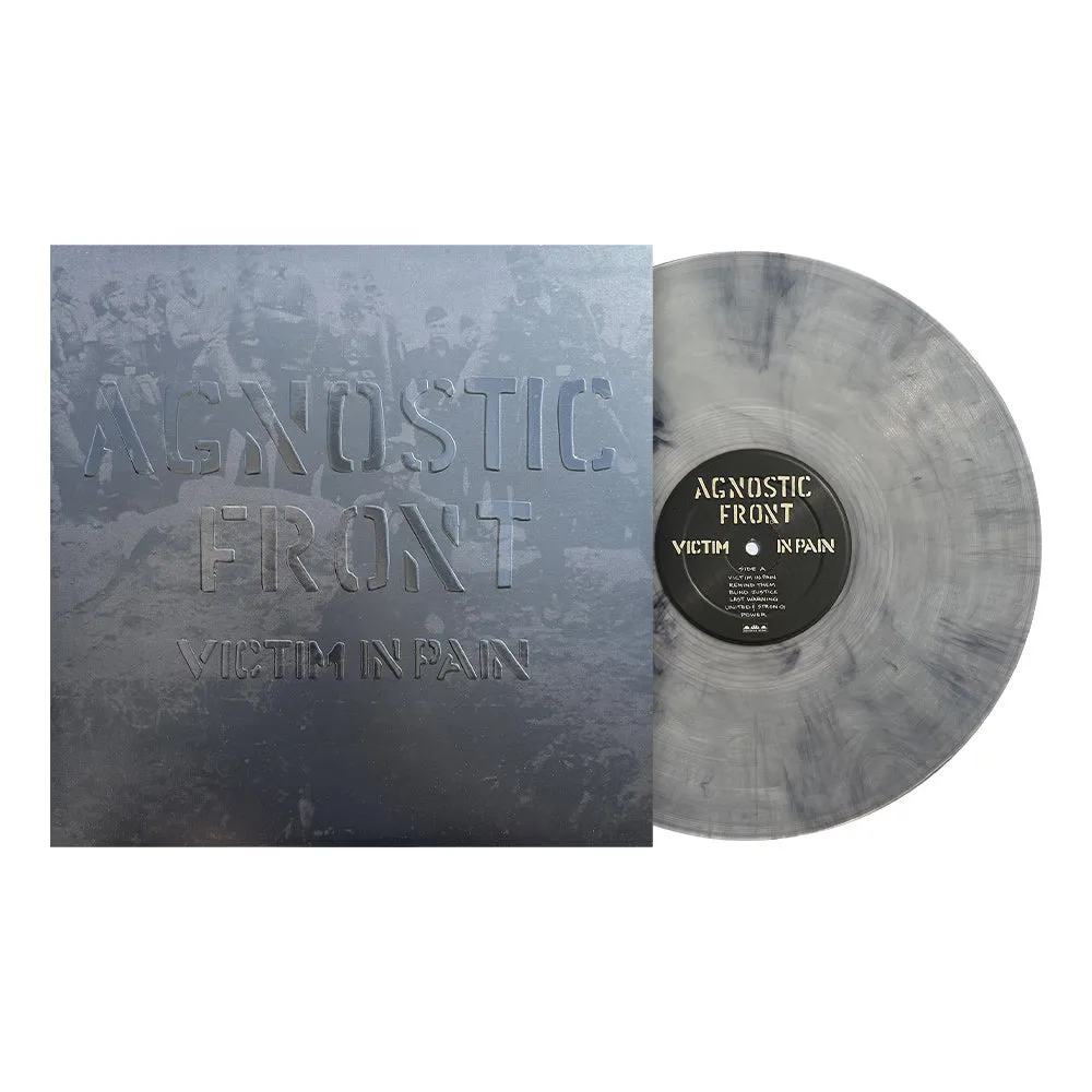 AGNOSTIC FRONT ‘VICTIM IN PAIN’ LP (Limited Edition – Only 500 Made, Black Platinum Swirl Vinyl)