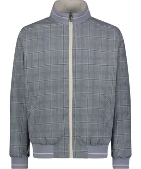 American Heritage Reversible Glen Plaid Baseball Jacket