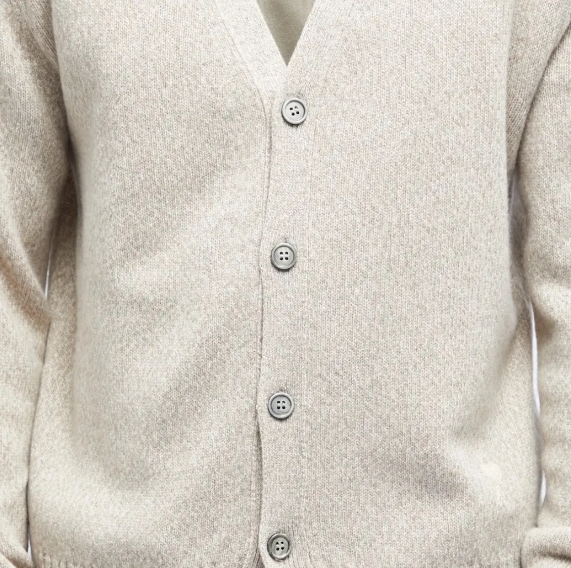 AMI PARIS  |Button-down Unisex Wool Cashmere Street Style Plain Logo