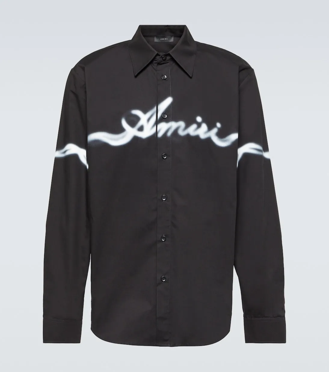 AMIRI  |Button-down Unisex Street Style Long Sleeves Cotton Logo