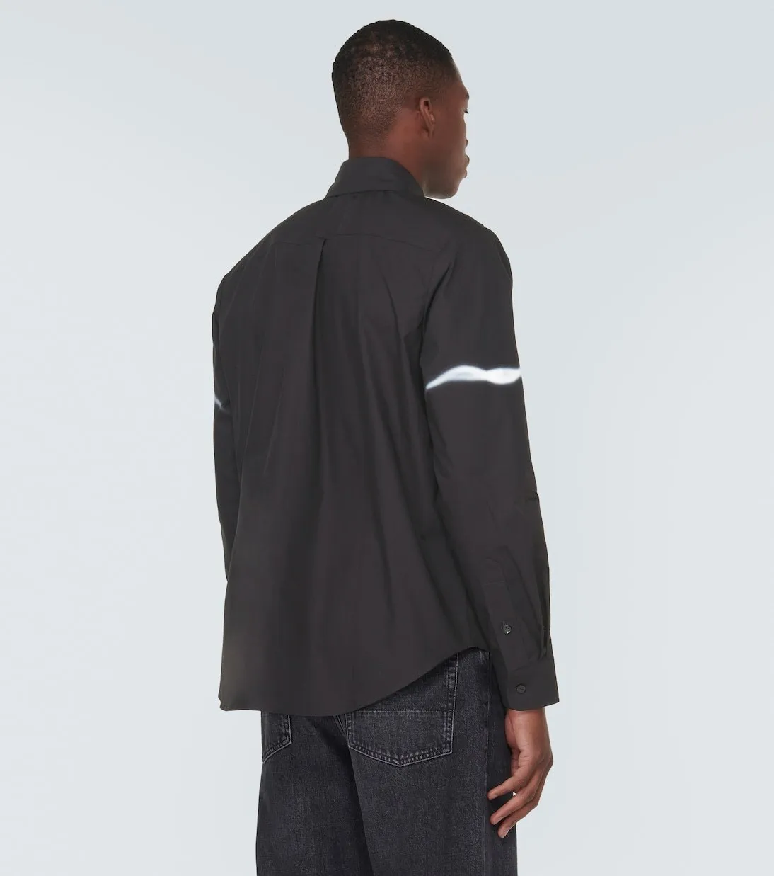 AMIRI  |Button-down Unisex Street Style Long Sleeves Cotton Logo