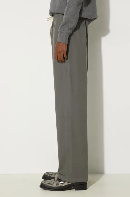 A.P.C. cotton trousers Pantalon Duke gray color COHEL-M08466