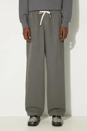 A.P.C. cotton trousers Pantalon Duke gray color COHEL-M08466