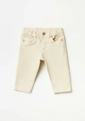 Basic Trouser With Pockets - Beige