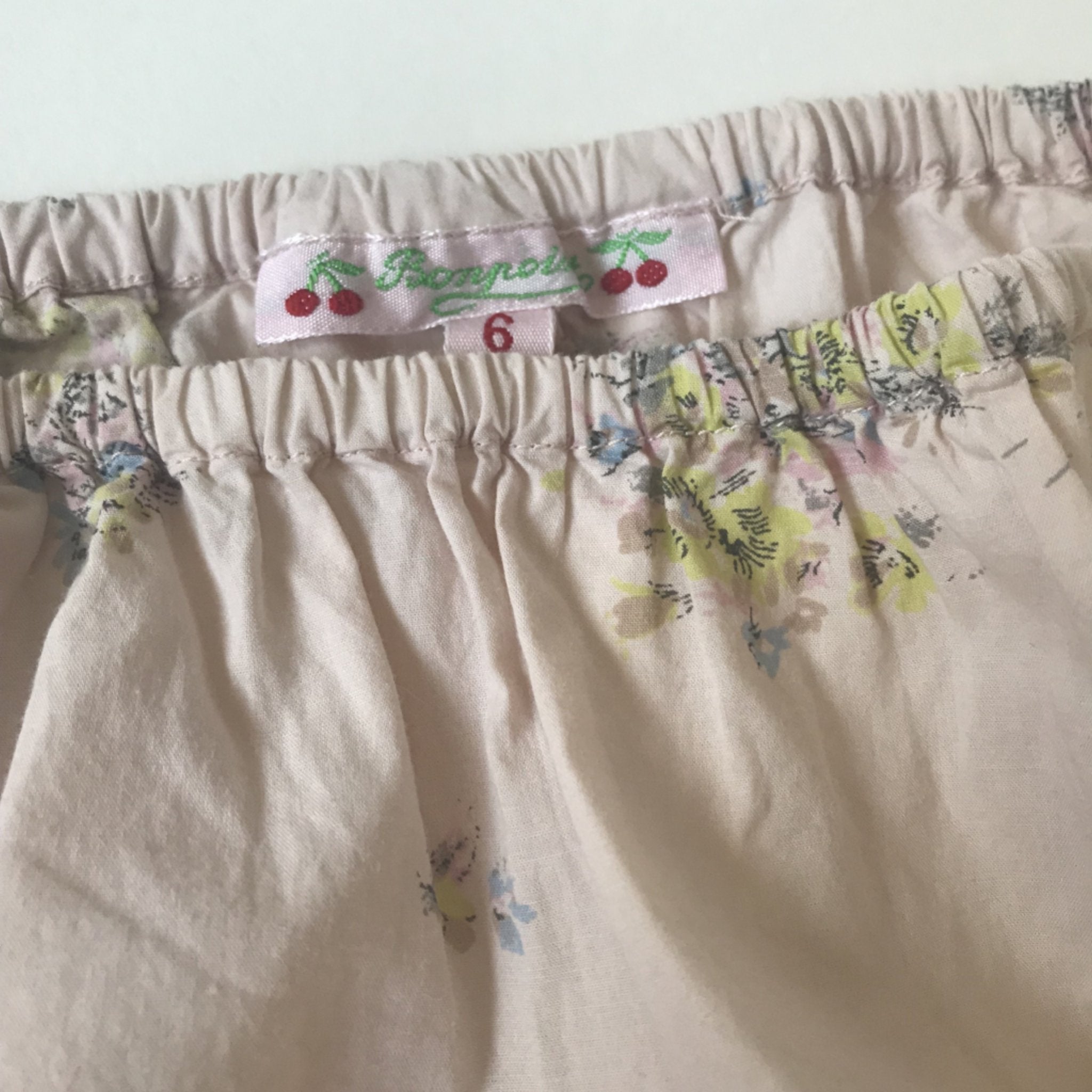 Bonpoint Dusky Pink Floral Bloomers: 18 Months