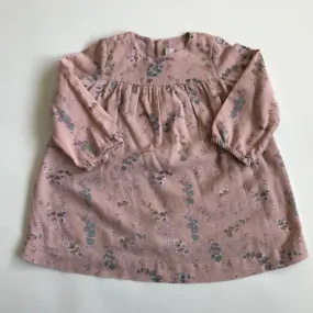 Bonpoint Dusty Pink Floral Brushed Cotton Dress: 2 Years