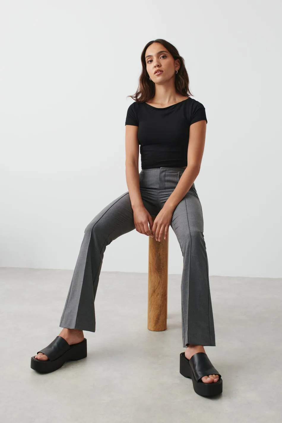 Bootcut trousers