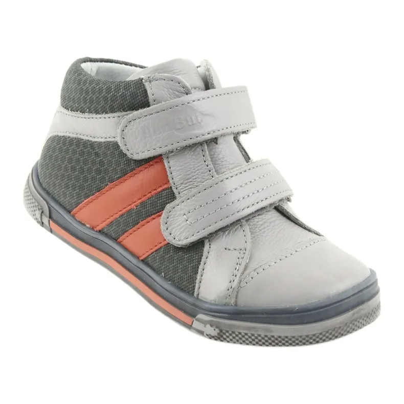 Booties children's shoes Velcro Ren But 3225 gray / orange multicolored navy blue