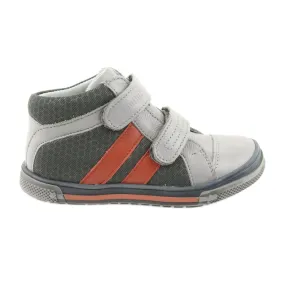 Booties children's shoes Velcro Ren But 3225 gray / orange multicolored navy blue