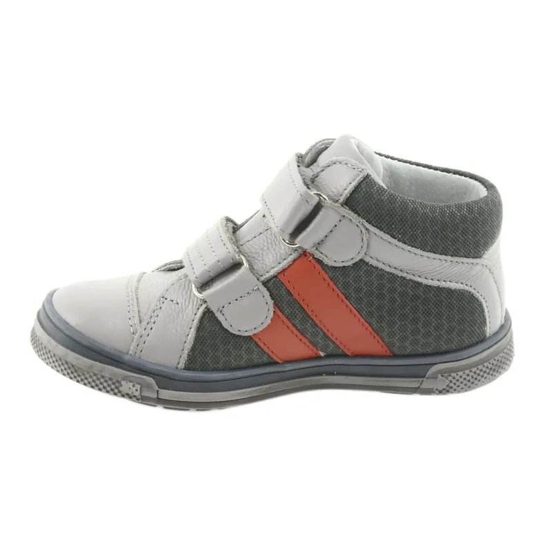 Booties children's shoes Velcro Ren But 3225 gray / orange multicolored navy blue