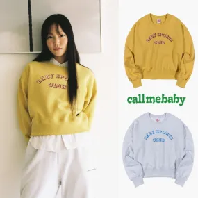 Call Me Baby  |Street Style Long Sleeves Logo Hoodies & Sweatshirts