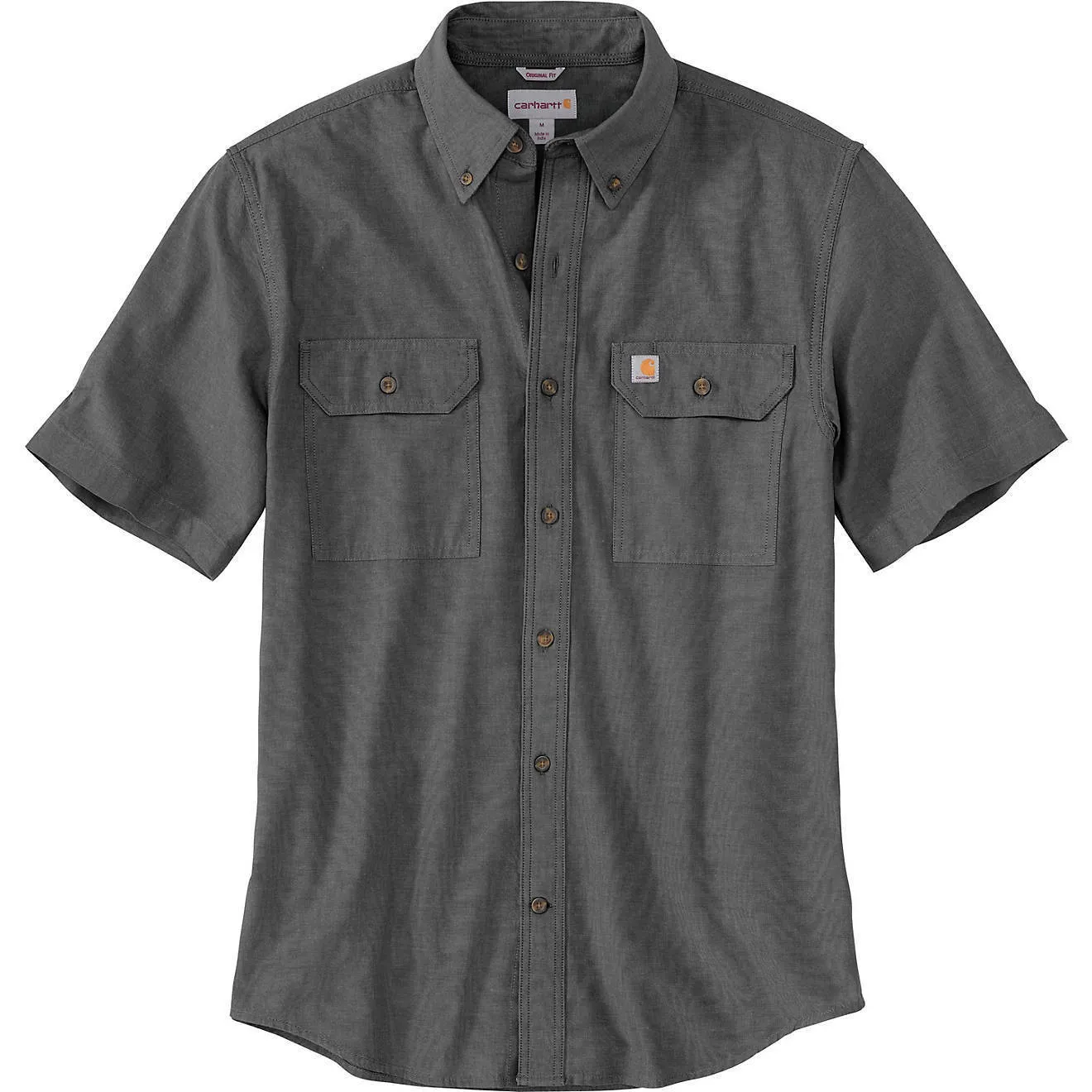 Carhartt  |Button-down Street Style Cotton Short Sleeves Logo Shirts