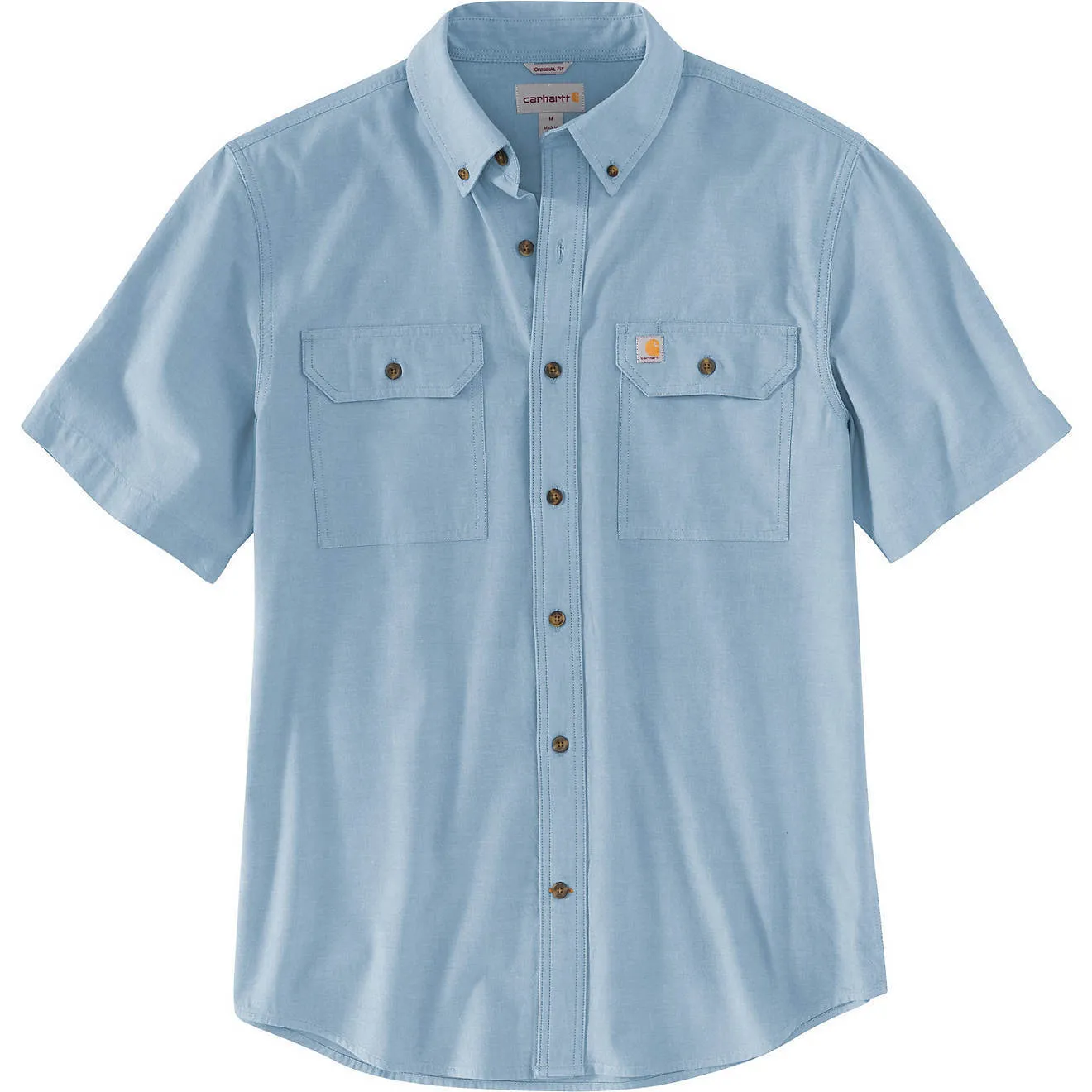 Carhartt  |Button-down Street Style Cotton Short Sleeves Logo Shirts