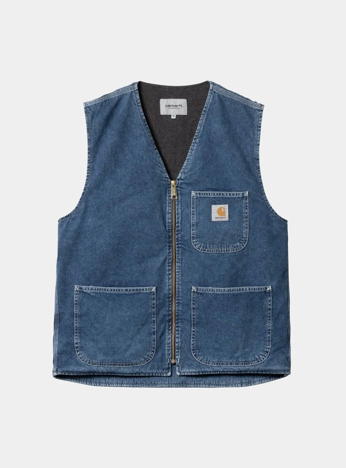 Carhartt  |Unisex Denim Blended Fabrics Street Style Plain Cotton