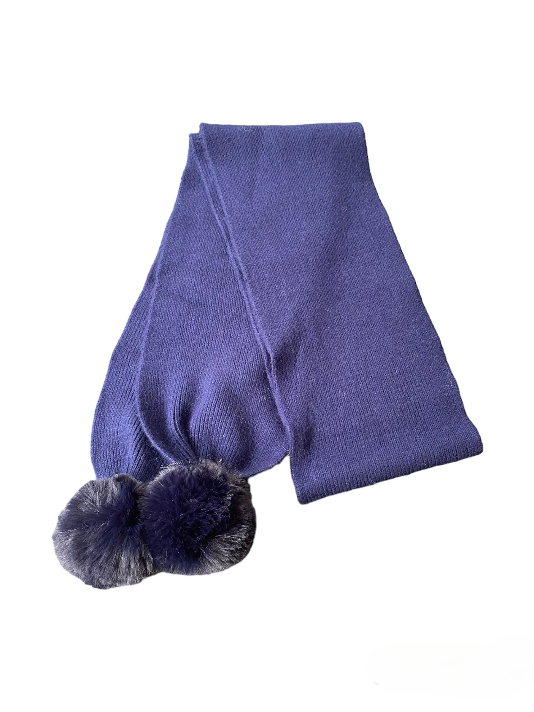 Cashmere Scarf - Navy