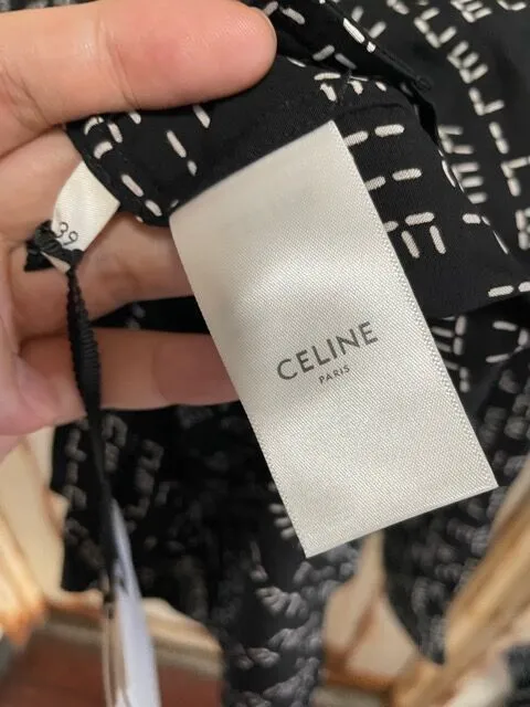 CELINE  |Button-down Street Style Long Sleeves Luxury Shirts