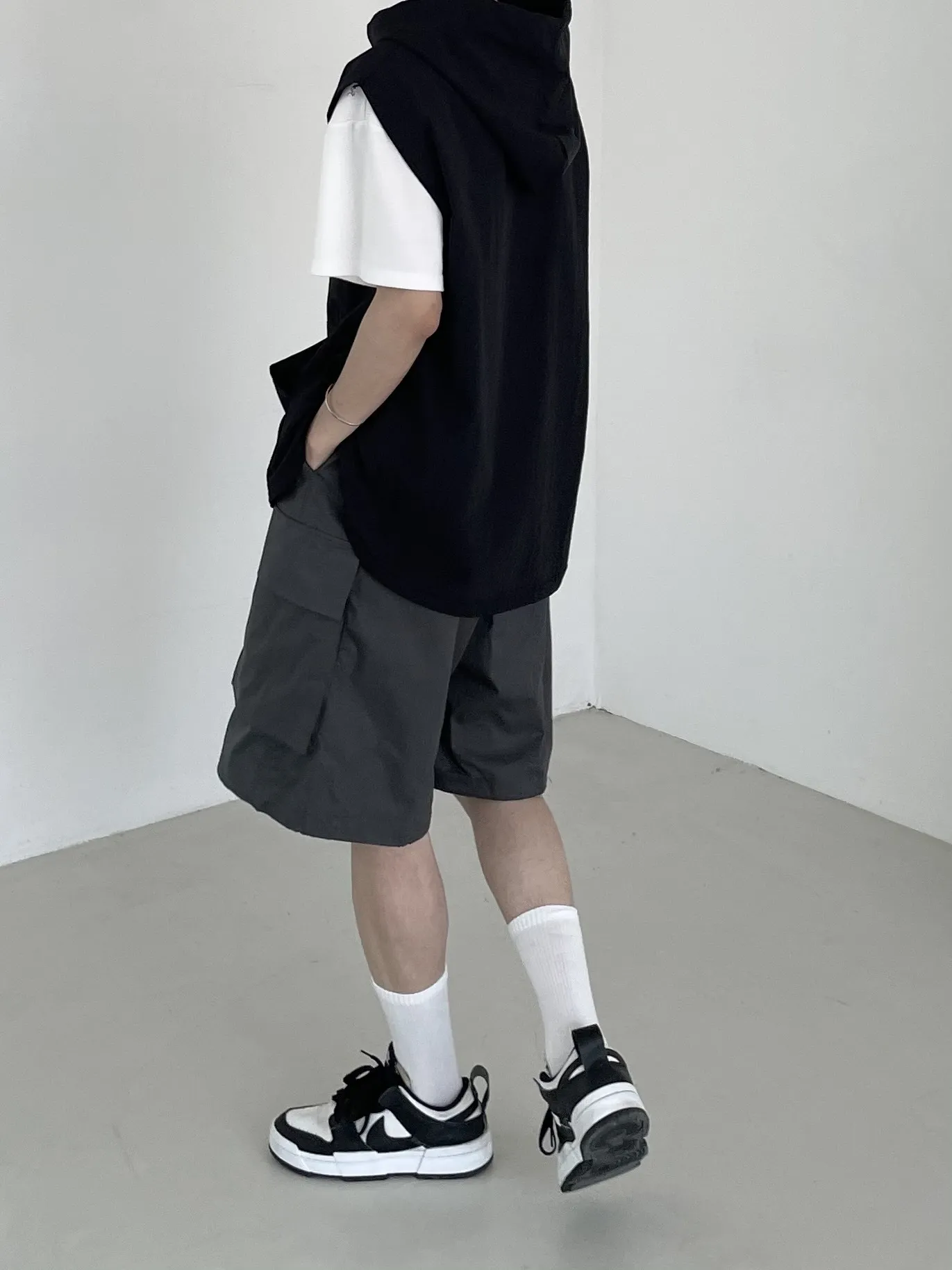 Cent  |Unisex Street Style Plain Oversized Vests & Gillets