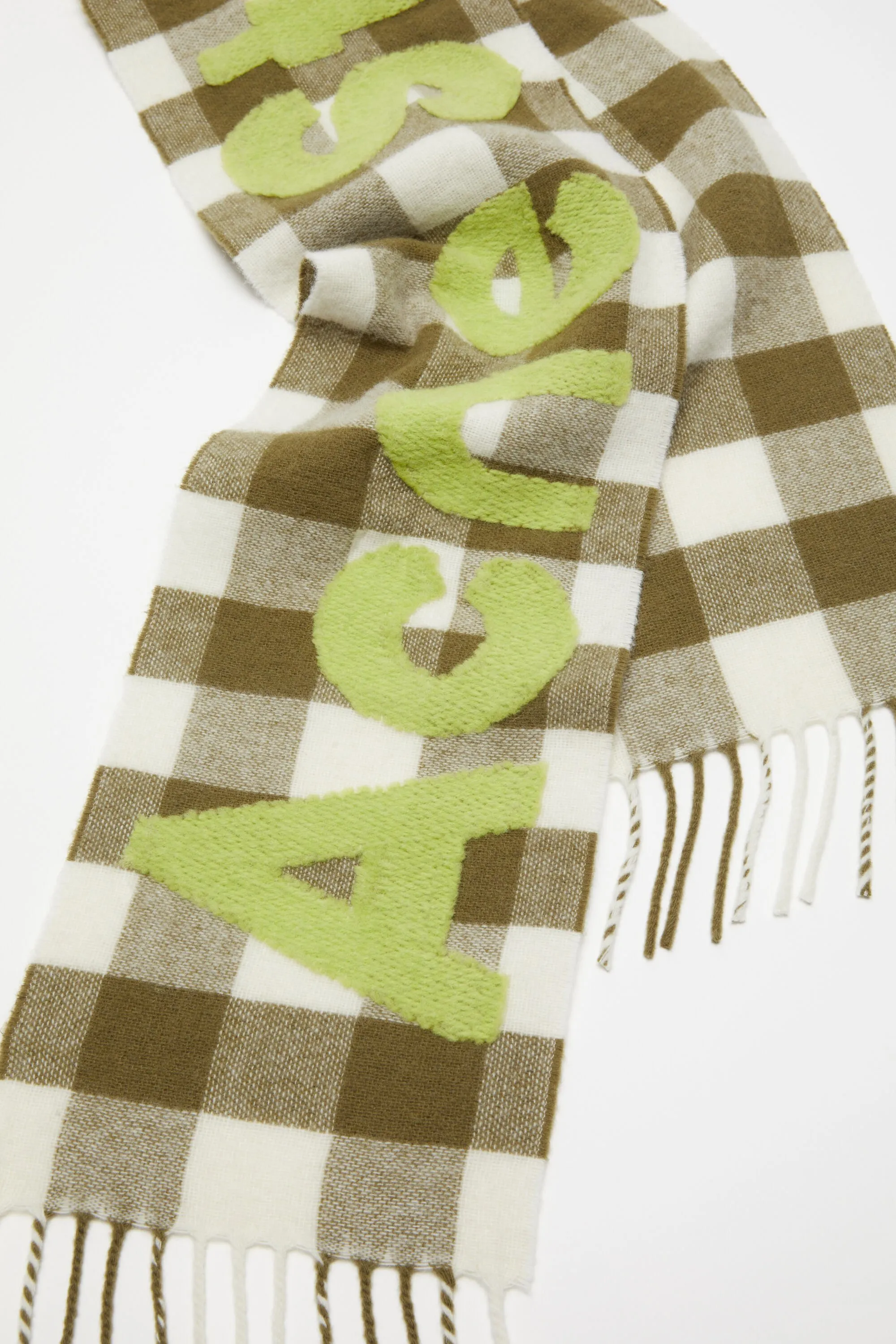 Check logo scarf - Narrow