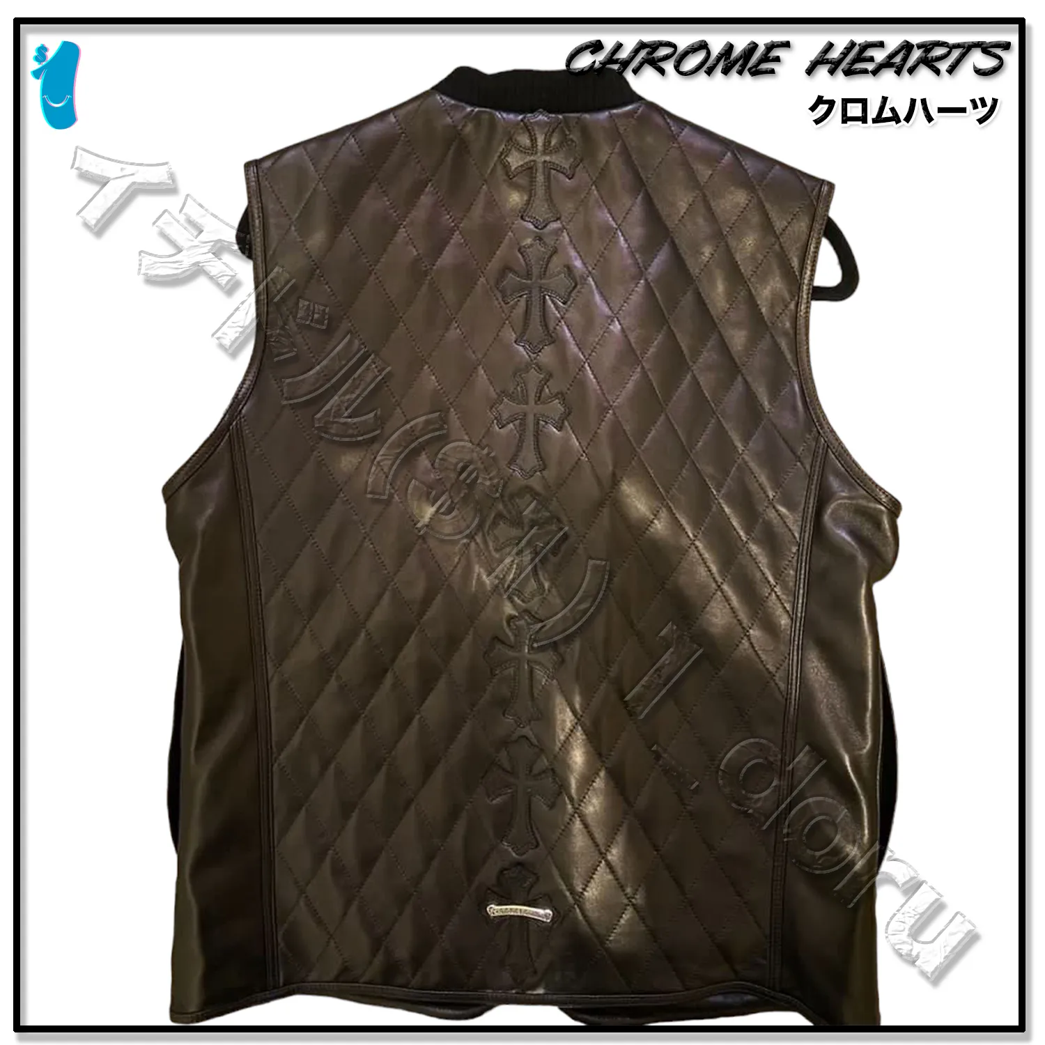 CHROME HEARTS  |Unisex Street Style Logo Vests & Gillets