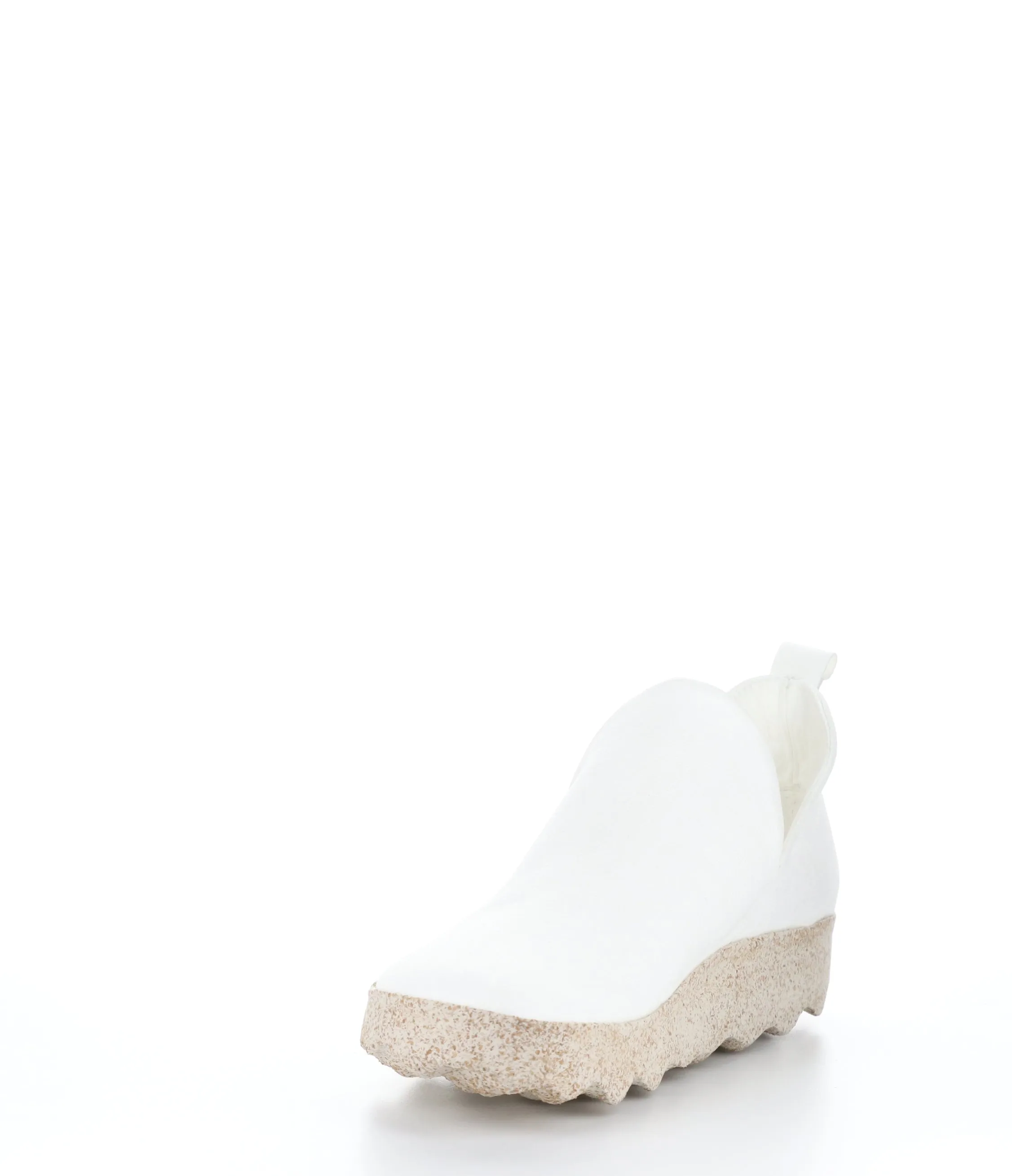 CITY110ASP WHITE/NAT Round Toe Shoes