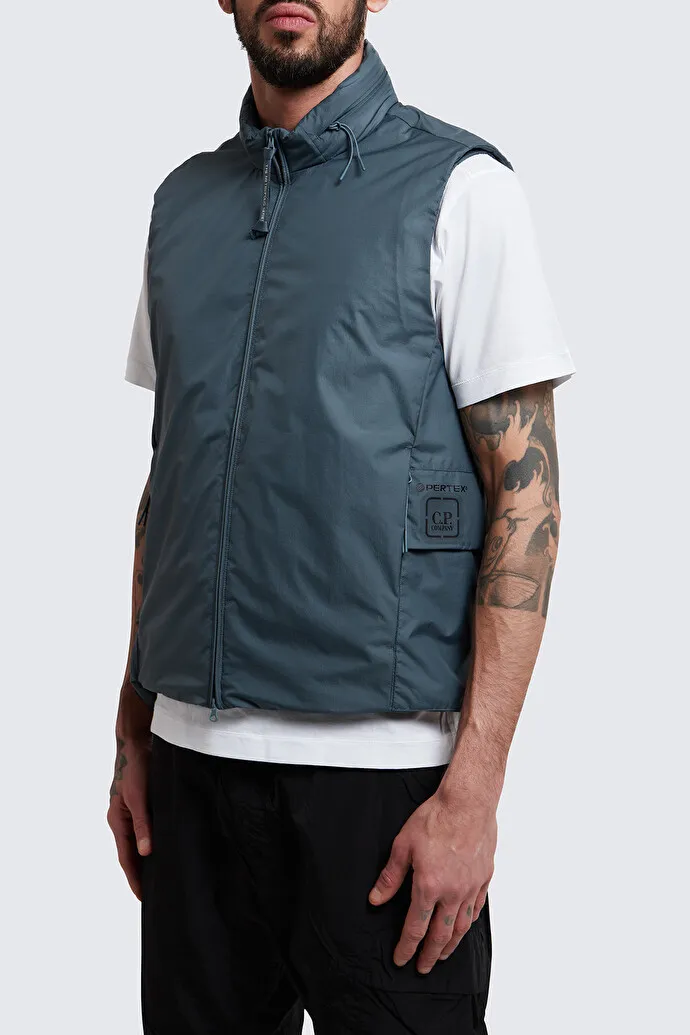 C.P. Company  |Unisex Nylon Street Style Plain Logo Vests & Gillets