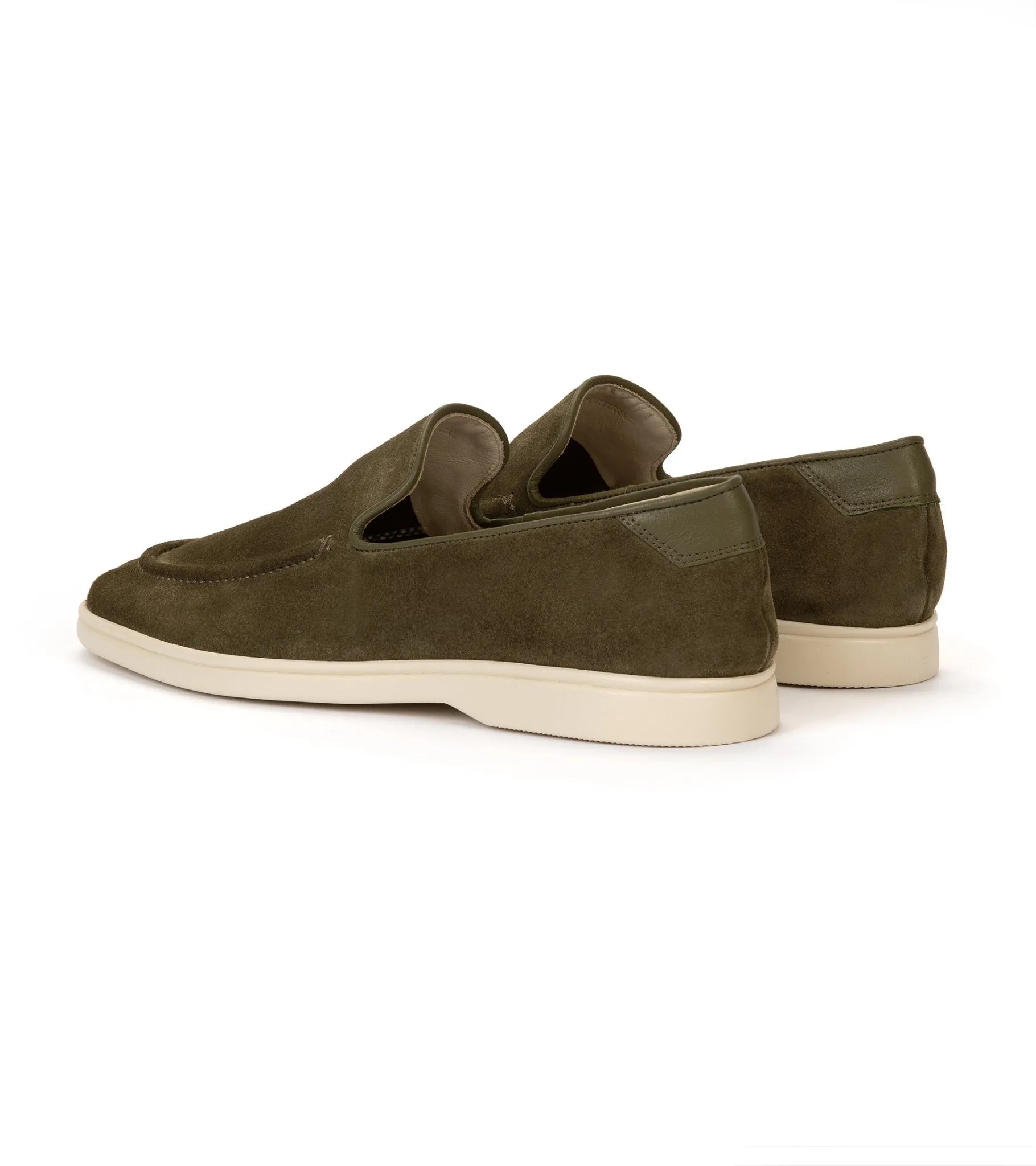 CQP Debonair Suede Slip-On Sneaker: Juniper