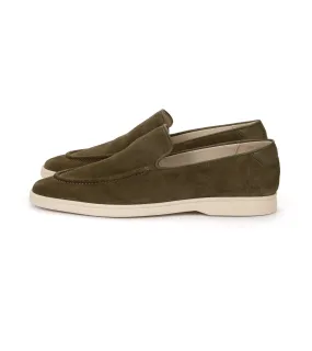 CQP Debonair Suede Slip-On Sneaker: Juniper