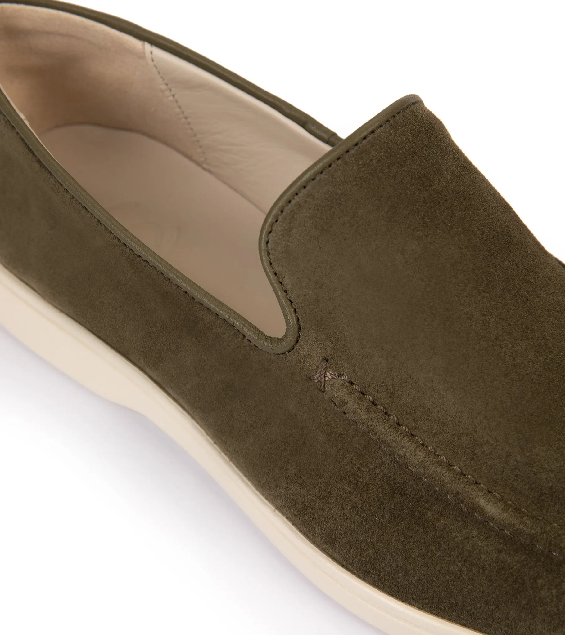 CQP Debonair Suede Slip-On Sneaker: Juniper