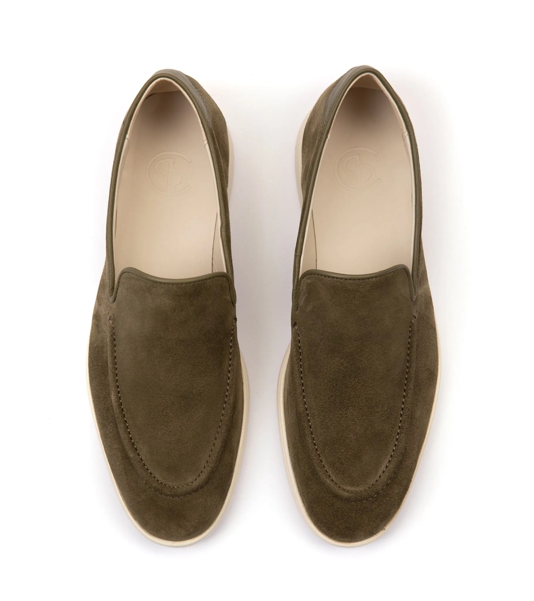 CQP Debonair Suede Slip-On Sneaker: Juniper