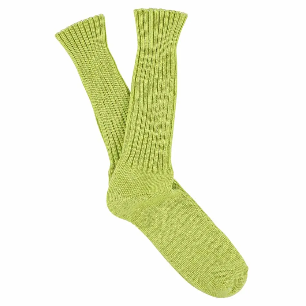 Crew Socks - Green Banana