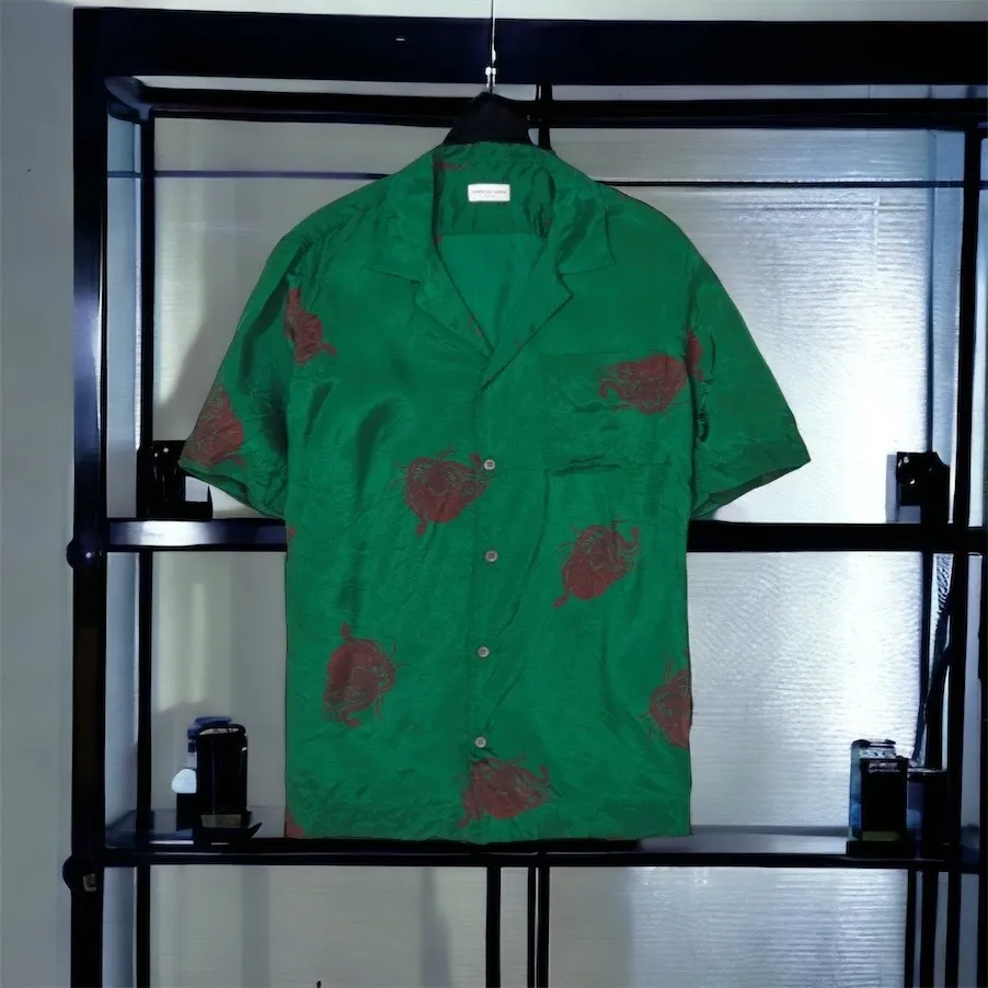 Dries Van Noten  |Button-down Short Sleeves Front Button Designers Shirts