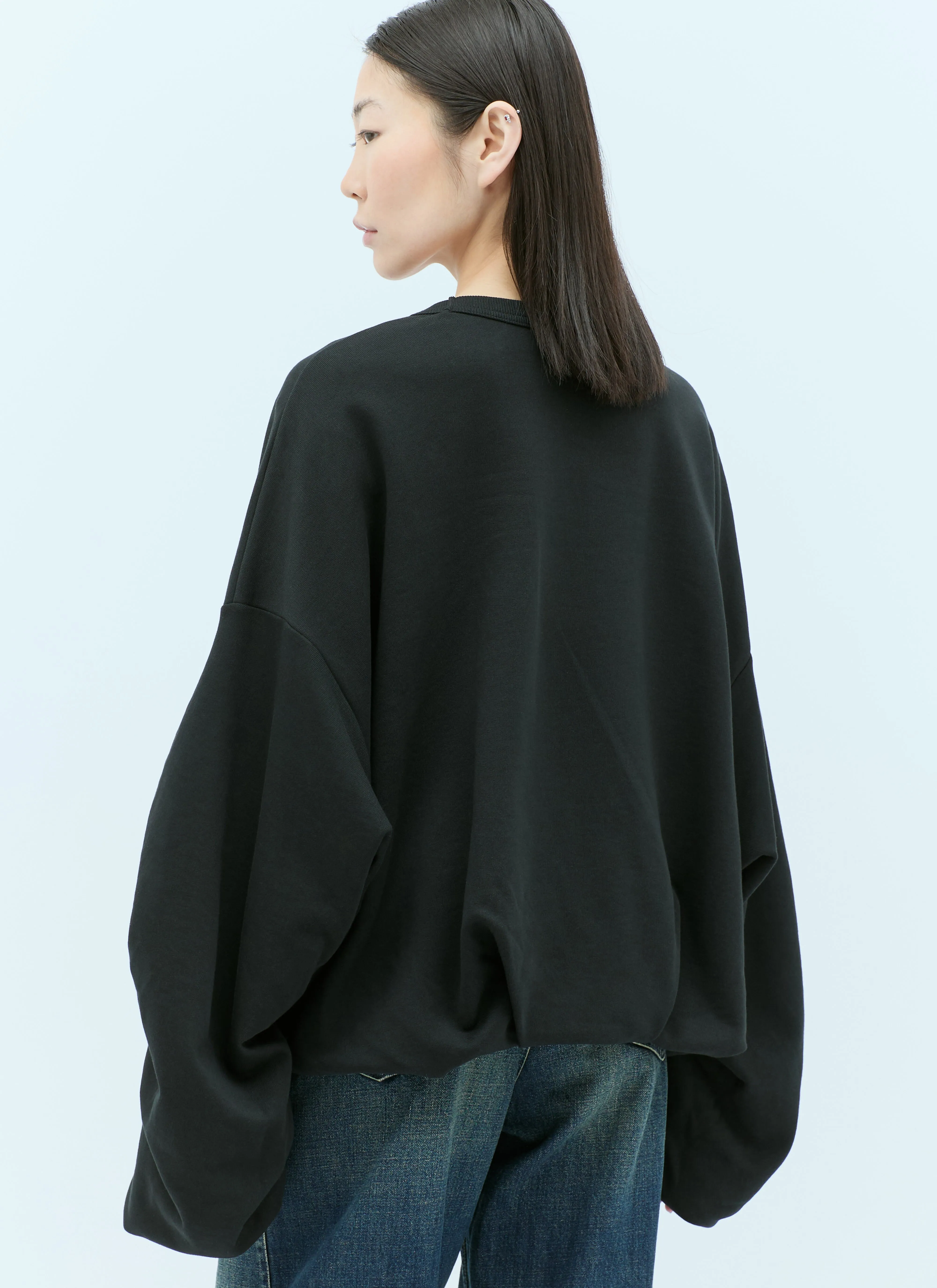 Dries Van Noten  |Crew Neck Street Style Long Sleeves Plain Cotton