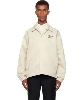 Drôle de Monsieur Beige 'La Veste Slogan' Jacket