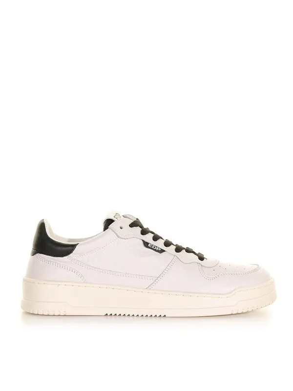 Ed Parrish Eddy Sneaker In White Leather