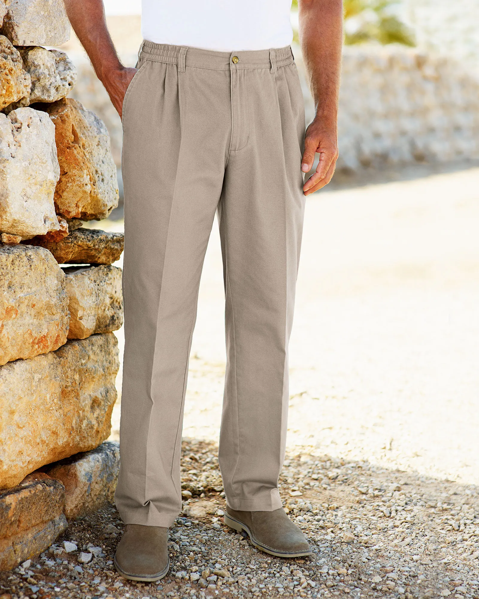 Elasticated Waist Trousers