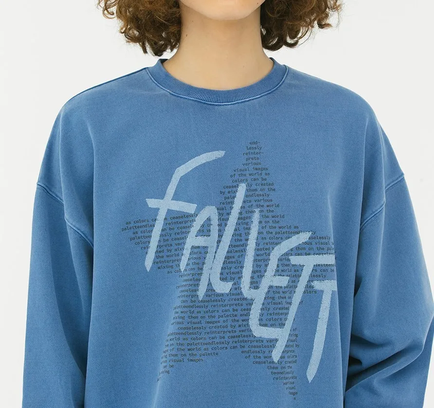 Fallett  |Unisex Street Style Long Sleeves Plain Cotton Logo