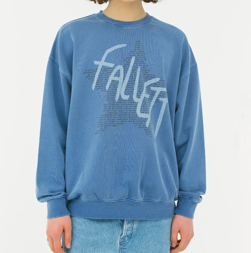 Fallett  |Unisex Street Style Long Sleeves Plain Cotton Logo