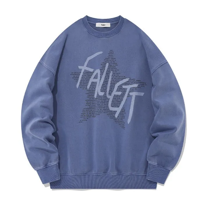 Fallett  |Unisex Street Style Long Sleeves Plain Cotton Logo