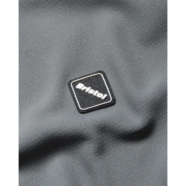 F.C.Real Bristol  |Button-down Plain Short Sleeves Logo Polos