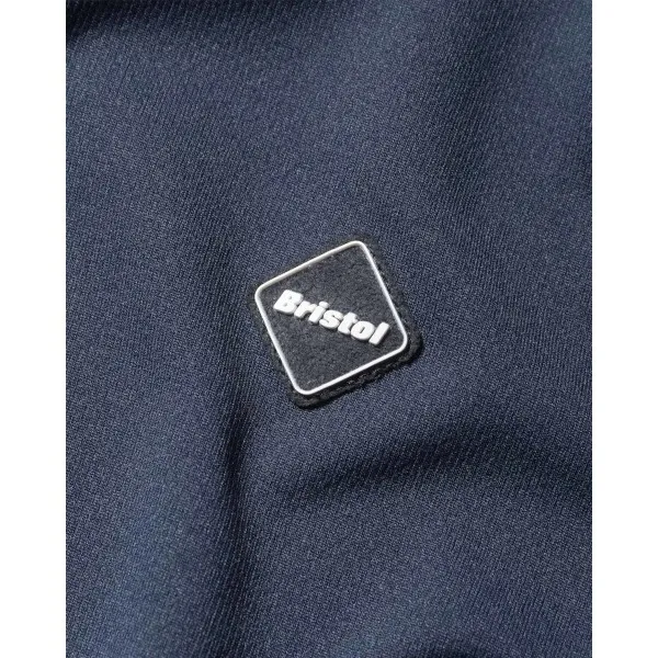 F.C.Real Bristol  |Button-down Plain Short Sleeves Logo Polos