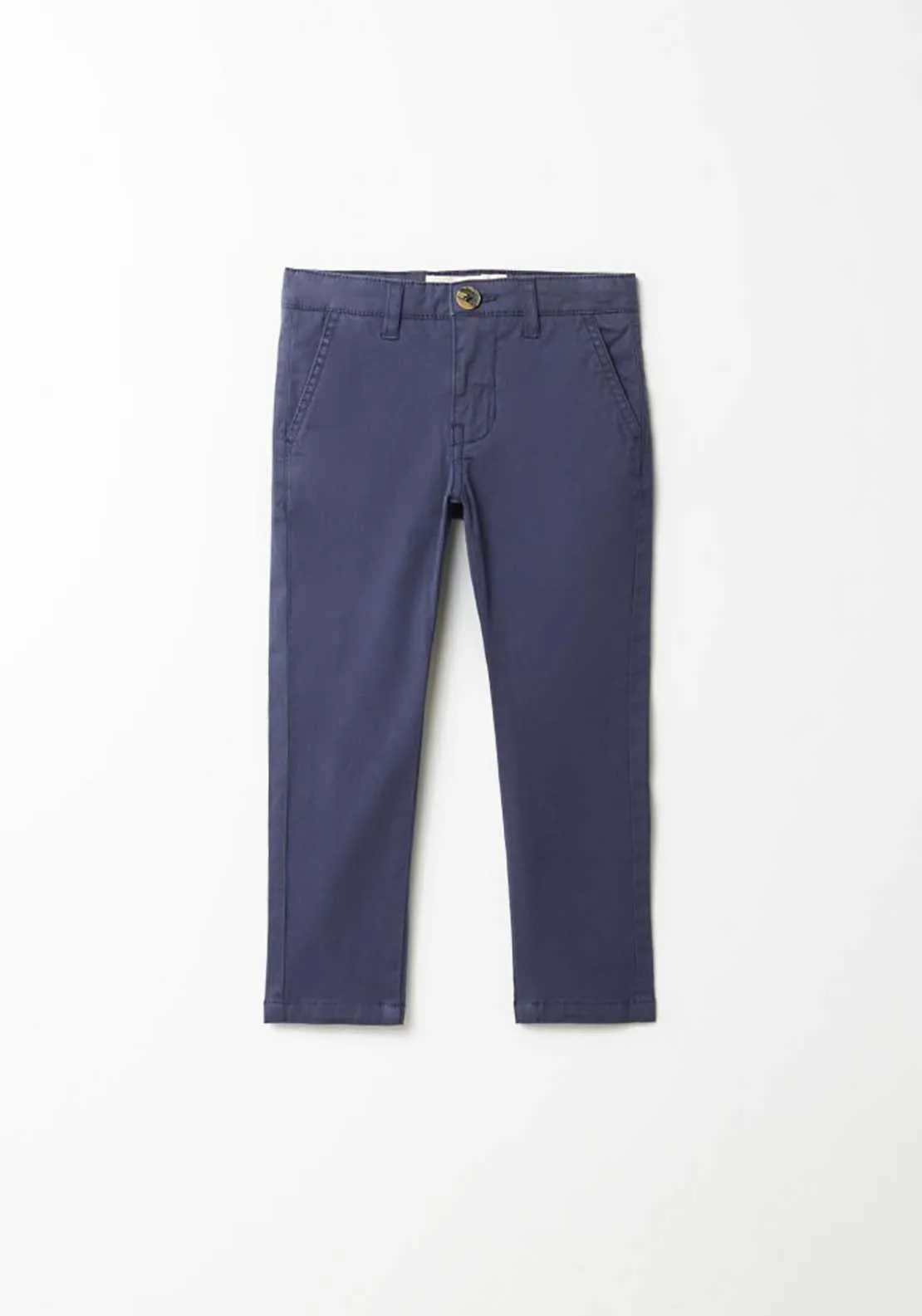 Formal Plain Trousers - Navy / Blue