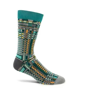 Frank Lloyd Wright Darwin Artglass Sock