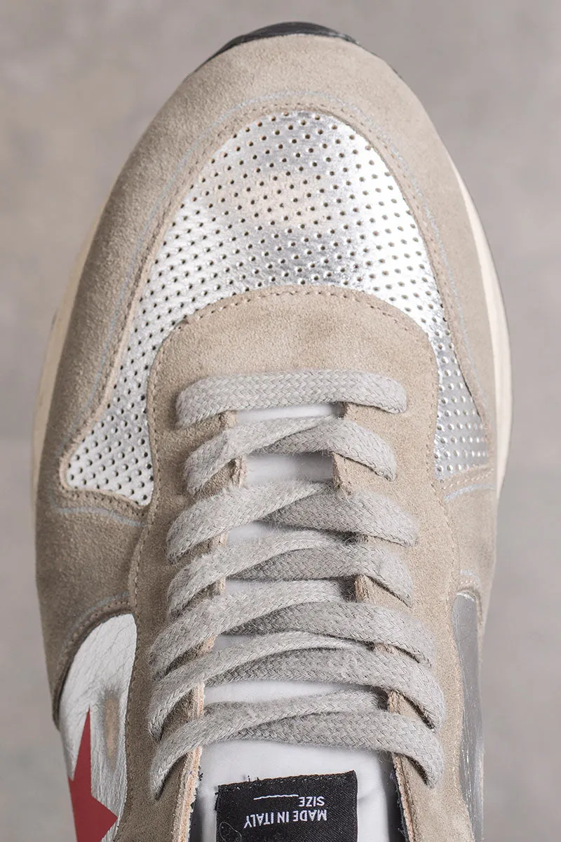 GOLDEN GOOSE Sneaker Running Sole stella rossa